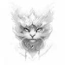 clouds fire rain sleeve  tattoo design idea