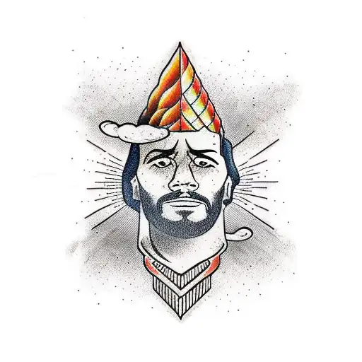 burj khalifa tattoo design idea