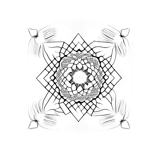 burj khalifa tattoo design idea