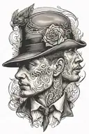 peaky blinders tattoo design idea