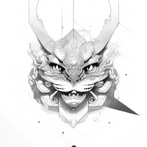 anxiety and overthinking tattoo design idea