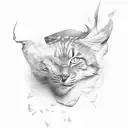 anxiety and overthinking tattoo design idea
