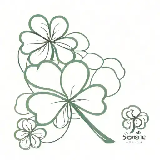 Shamrock tattoo design idea