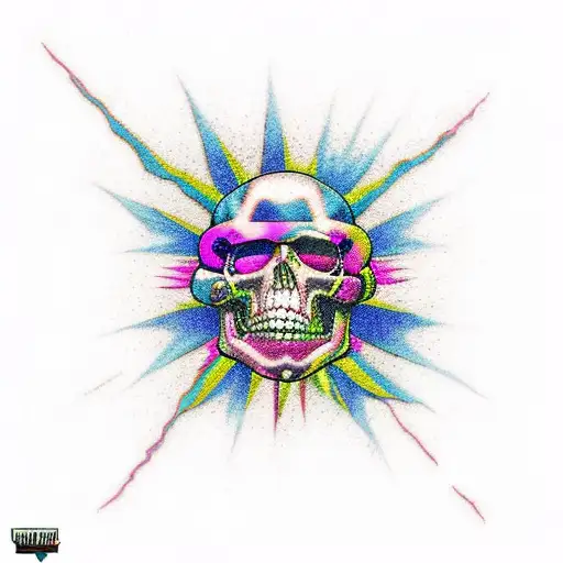 grateful dead pink floyd tattoo design idea