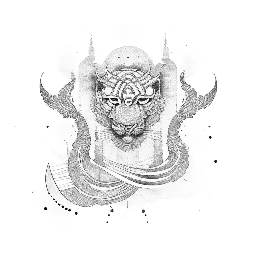 Singapore Copenhagen tattoo design idea