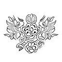 Granny tattoo design idea