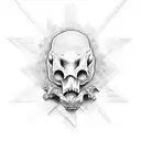 dry bones dancing from the bible tattoo design idea