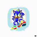 Sonic tattoo design idea