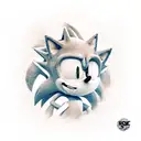 Sonic tattoo design idea