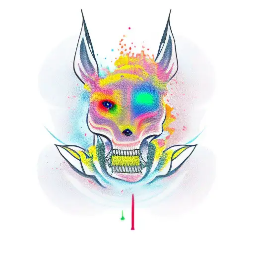 suicide thoghts tattoo design idea