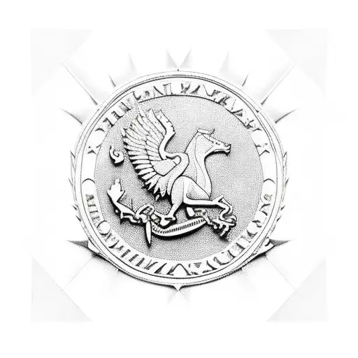 Venezuela in the flag tattoo design idea