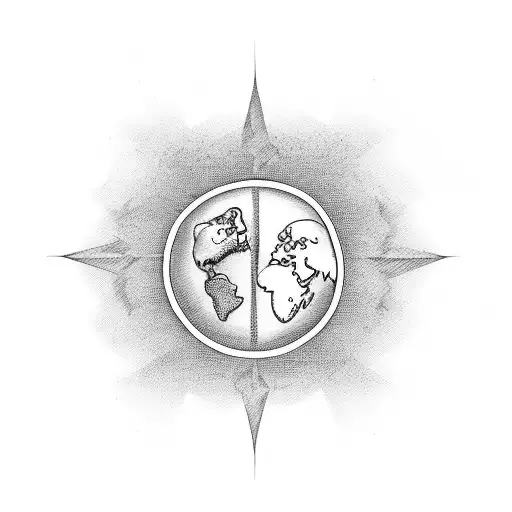 Venezuela in the flag tattoo design idea