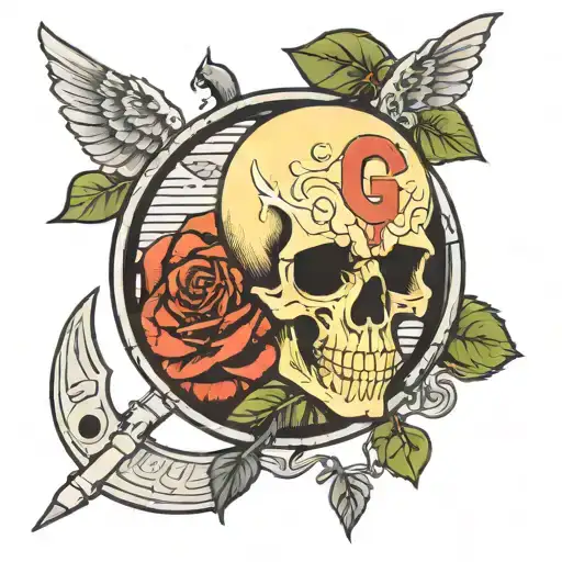 twenty one pilots skeleton clique logo tattoo design idea