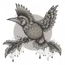 All glory to god tattoo design idea