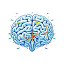 adhd brain  tattoo design idea