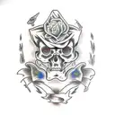 adhd brain  tattoo design idea