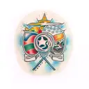 adhd brain  tattoo design idea