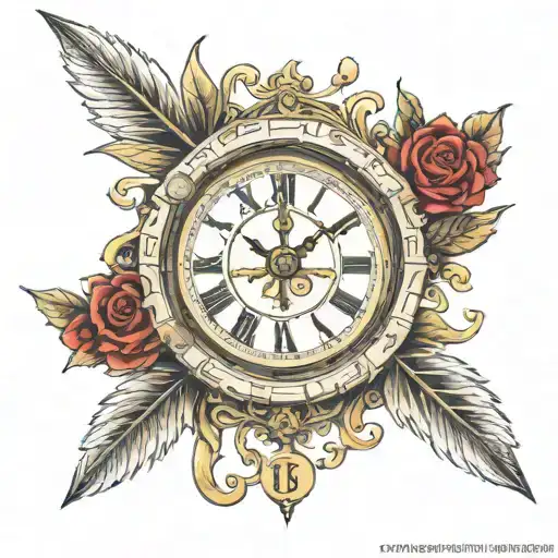 1 4 8 Roman numerals and Rigney in it tattoo design idea