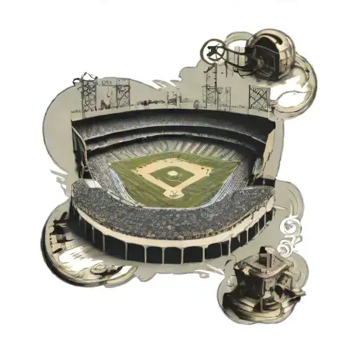 dodger Stadium tattoo design idea