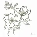gather ye rosebuds while ye may tattoo design idea