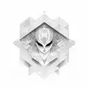 torii tattoo design idea