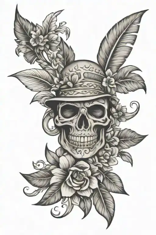Hawaii tattoo design idea