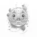 grandparents tattoo design idea