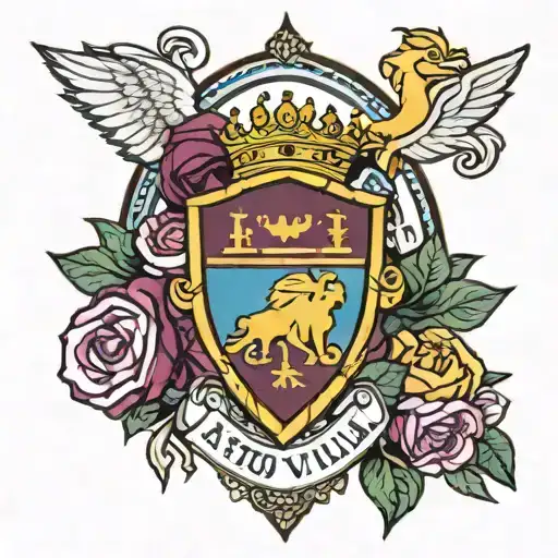 Aston Villa tattoo design idea