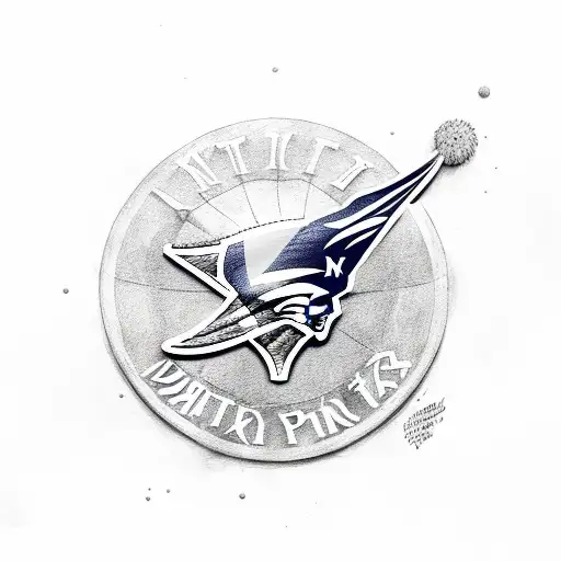 Patriots Yankees Knicks Penguins tattoo design idea