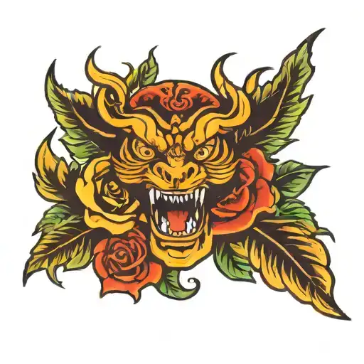 amber's whore son  tattoo design idea