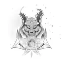 Celestial Alignment tattoo design idea