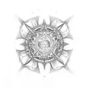 Celestial Alignment tattoo design idea