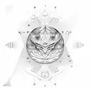 Celestial Alignment tattoo design idea