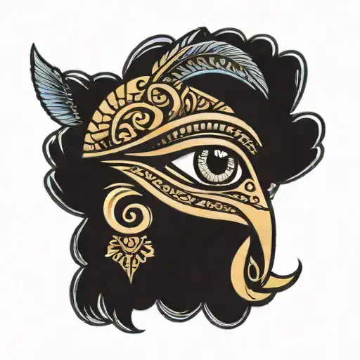 right eye horus tatoo tattoo design idea