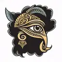 right eye horus tatoo tattoo design idea