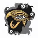 right eye horus tatoo tattoo design idea
