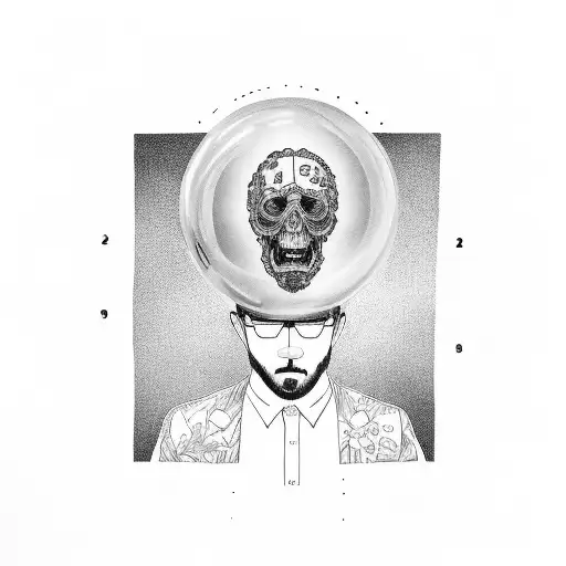 father, sone, daughter memorial  tattoo design idea