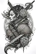 Demon Slayer tattoo design idea