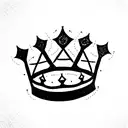 Queen's Crown tattoo design idea