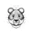 teddy bear tattoo design idea
