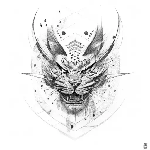 scar cover tattoo design idea