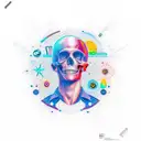 represent me overthinking concept tattoo design idea