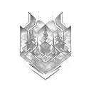 tribal forearm tattoo design idea