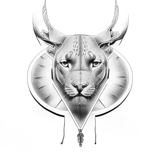 album rap us Kendrick Lamar tattoo design idea