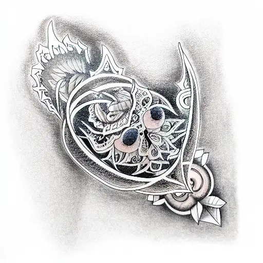 child tattoo design idea