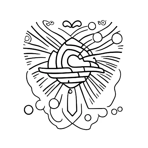 my sons first heartbeat tattoo design idea