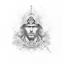 st florian  tattoo design idea