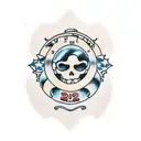 Blink 182 logo tattoo design idea