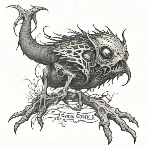 cursed ever to wander  tattoo design idea