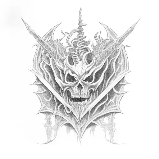 necronomicon tattoo design idea